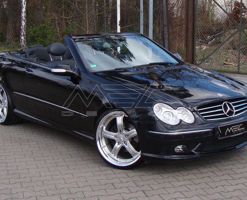 W209 A209 CLK Mercedes Tuning AMG Bodykit Wheels Exhaust Spacer Carbon