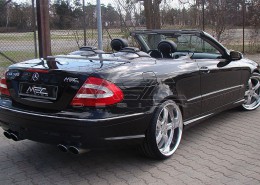 W209 A209 CLK Mercedes Tuning AMG Bodykit Wheels Exhaust Spacer Carbon
