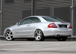 W209 A209 CLK Mercedes Tuning AMG Bodykit Felgen Auspuff Spurverbreiterung Carbon