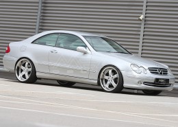 W209 A209 CLK Mercedes Tuning AMG Bodykit Felgen Auspuff Spurverbreiterung Carbon