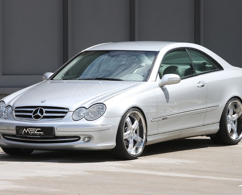 W209 A209 CLK Mercedes Tuning AMG Bodykit Wheels Exhaust Spacer Carbon