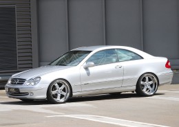 W209 A209 CLK Mercedes Tuning AMG Bodykit Felgen Auspuff Spurverbreiterung Carbon