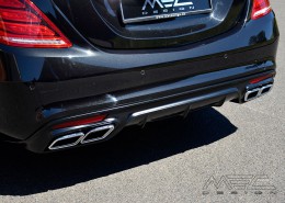 W222 V222 X222 Maybach S-Klasse Mercedes Tuning AMG Bodykit Felgen Auspuff Spurverbreiterung Carbon