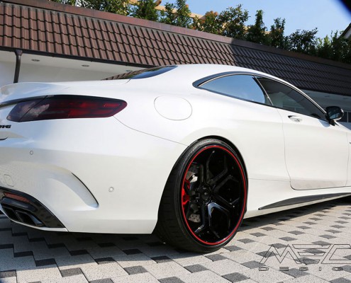 C217 A217 S Coupé S63 S65 Mercedes Tuning AMG Bodykit Felgen Auspuff Spurverbreiterung Carbon