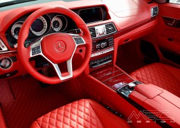 C207 A207 Mercedes Tuning AMG Interior Carbon Leather