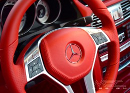 C207 A207 Mercedes Tuning AMG Interior Carbon Leather