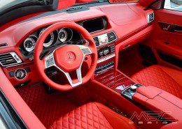 C207 A207 Mercedes Tuning AMG Interior Carbon Leather