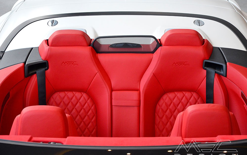 C207 A207 Mercedes Tuning AMG Interior Carbon Leather