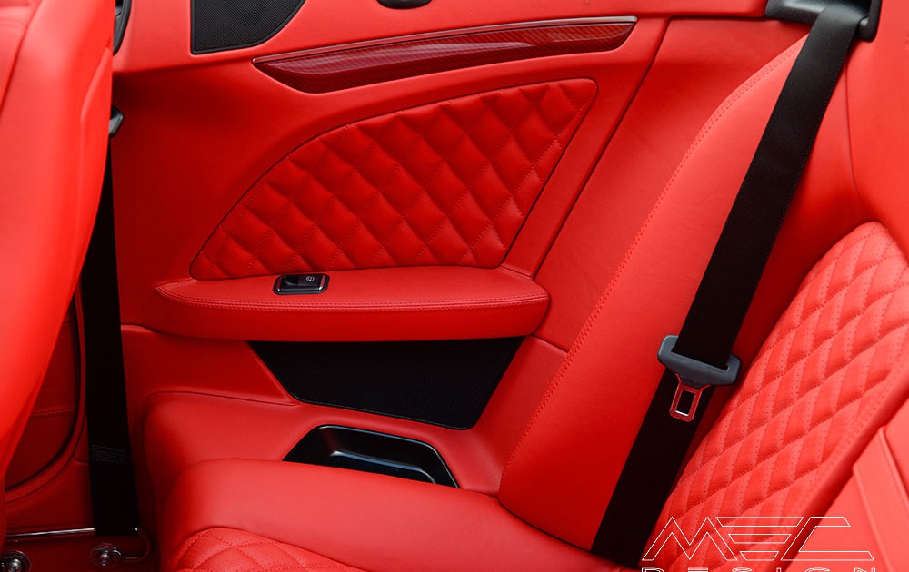C207 A207 Mercedes Tuning AMG Interior Carbon Leather