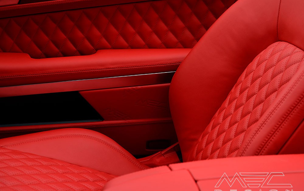 C207 A207 Mercedes Tuning AMG Interior Carbon Leather