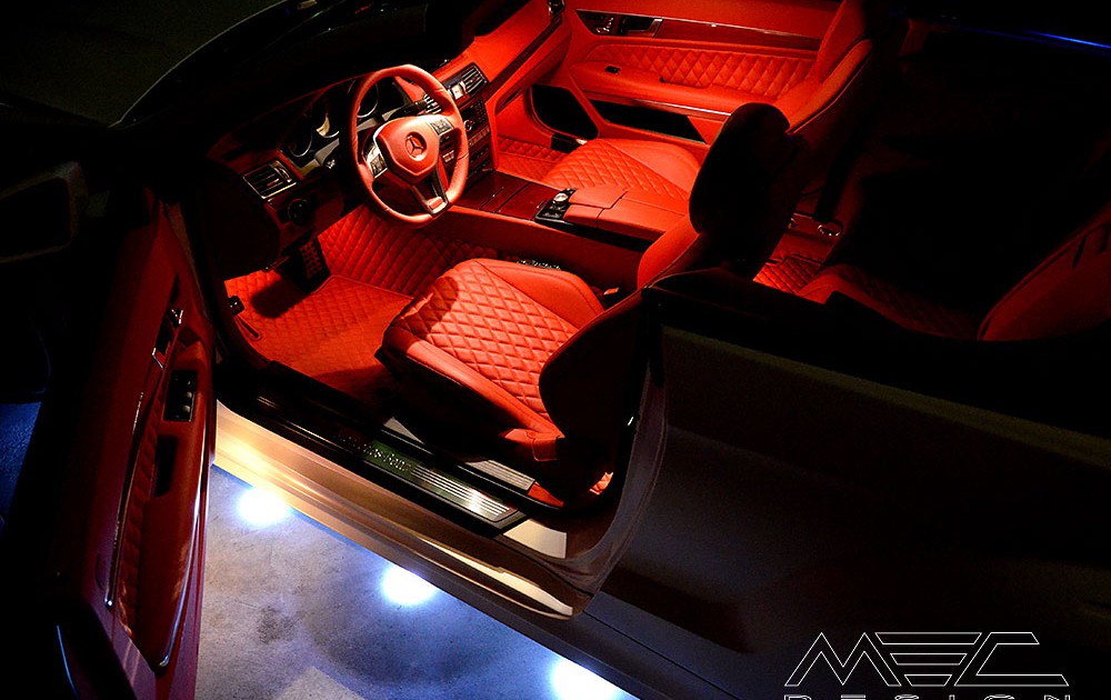 C207 A207 Mercedes Tuning AMG Interior Carbon Leather