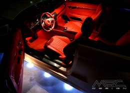C207 A207 Mercedes Tuning AMG Interior Carbon Leather