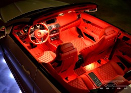C207 A207 Mercedes Tuning AMG Interior Carbon Leather