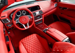 C207 A207 Mercedes Tuning AMG Interior Carbon Leather