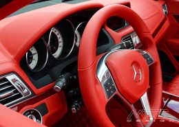C207 A207 Mercedes Tuning AMG Interieur Carbon Leder