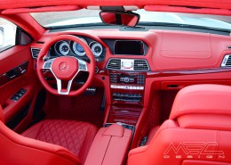 C207 A207 Mercedes Tuning AMG Interior Carbon Leather