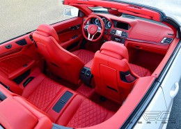 C207 A207 Mercedes Tuning AMG Interior Carbon Leather