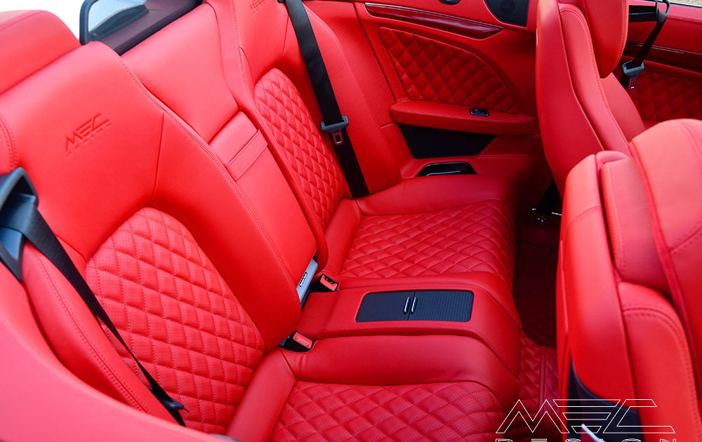 C207 A207 Mercedes Tuning AMG Interieur Carbon Leder