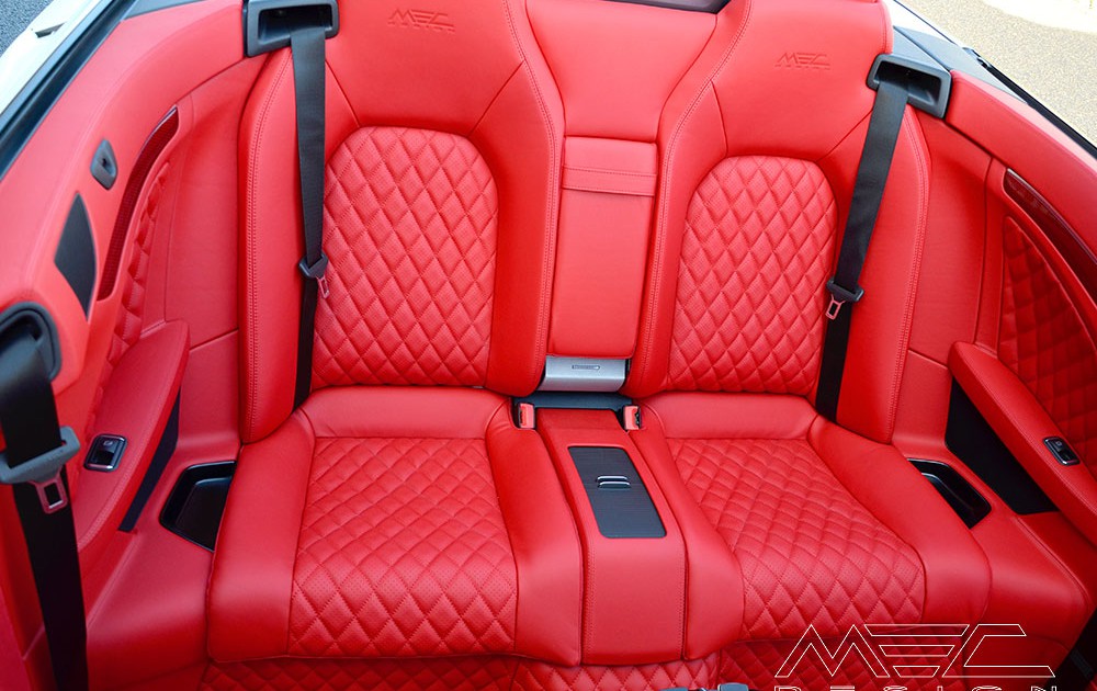 C207 A207 Mercedes Tuning AMG Interior Carbon Leather