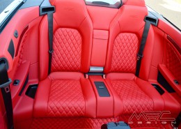 C207 A207 Mercedes Tuning AMG Interior Carbon Leather