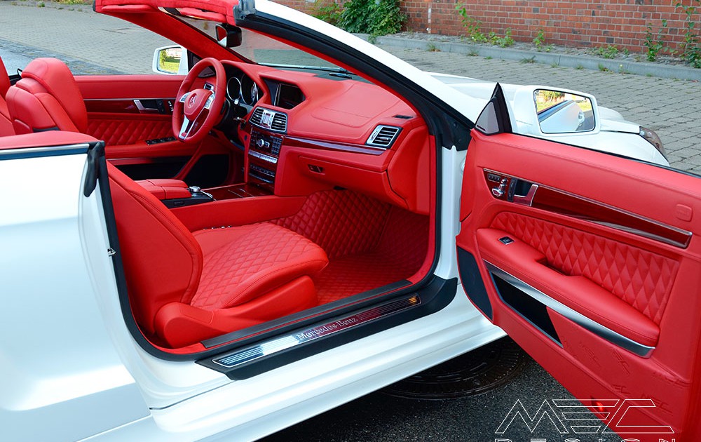 C207 A207 Mercedes Tuning AMG Interior Carbon Leather