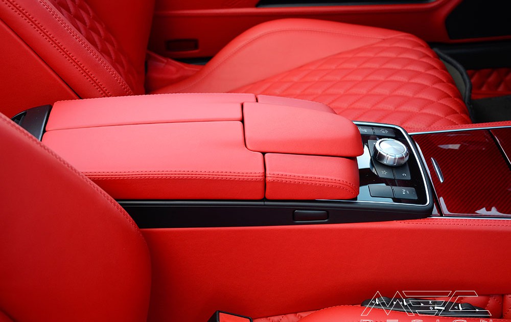 C207 A207 Mercedes Tuning AMG Interior Carbon Leather