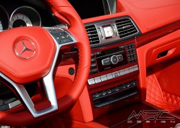 C207 A207 Mercedes Tuning AMG Interior Carbon Leather
