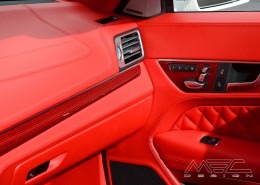 C207 A207 Mercedes Tuning AMG Interieur Carbon Leder