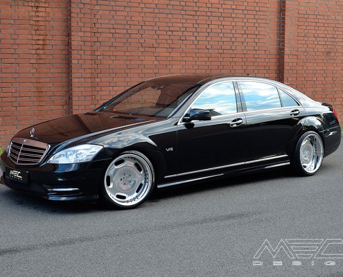 W221 V221 S-Klasse Mercedes Tuning AMG Bodykit Felgen Auspuff Spurverbreiterung Carbon