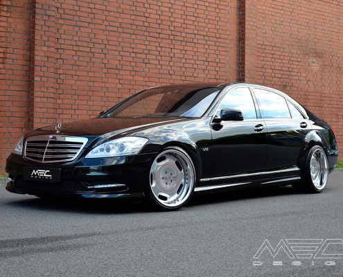 W221 V221 S-Klasse Mercedes Tuning AMG Bodykit Felgen Auspuff Spurverbreiterung Carbon