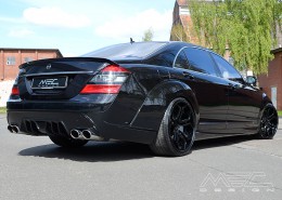 W221 V221 S-Klasse Mercedes Tuning AMG Bodykit Felgen Auspuff Spurverbreiterung Carbon