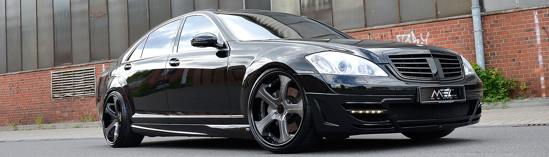 W221 V221 S-Klasse Mercedes Tuning AMG Bodykit Felgen Auspuff Spurverbreiterung Carbon