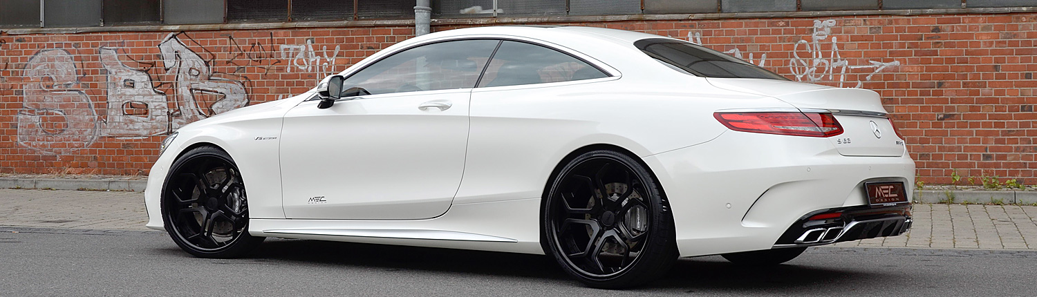 C217 A217 S Coupé S63 S65 Mercedes Tuning AMG Bodykit Felgen Auspuff Spurverbreiterung Carbon