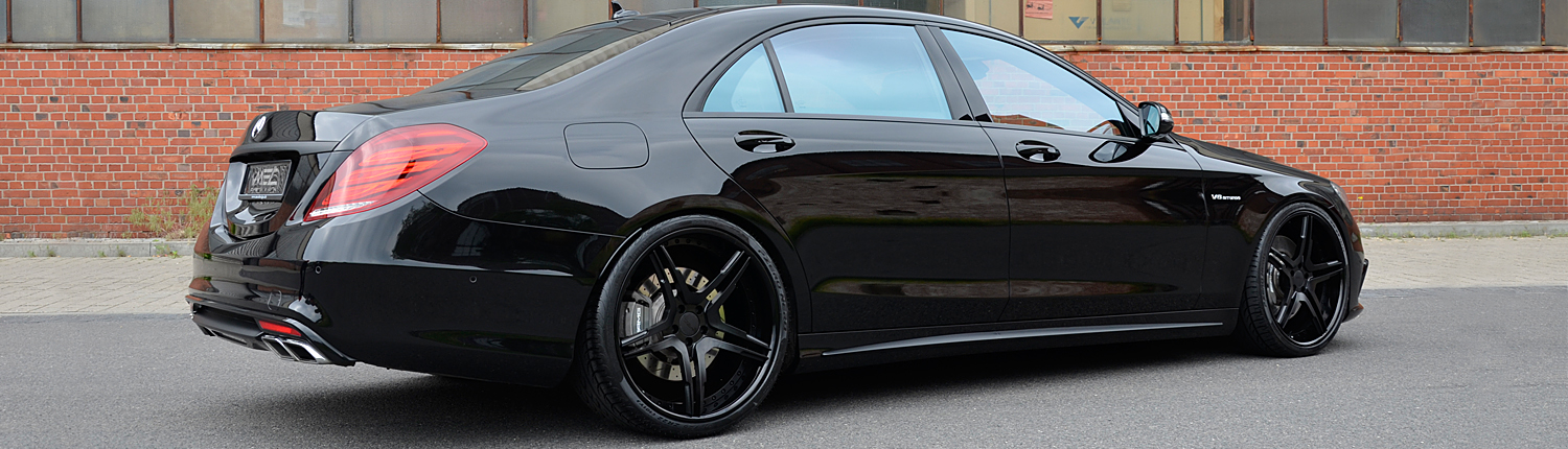 W222 V222 X222 Maybach S-Klasse Mercedes Tuning AMG Bodykit Felgen Auspuff Spurverbreiterung Carbon