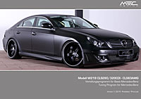 W219 CLS Mercedes Tuning AMG Bodykit Felgen Auspuff Spurverbreiterung Carbon
