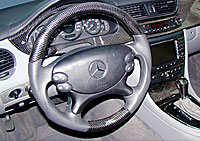 W219 CLS Mercedes Tuning AMG Interior Carbon Leather