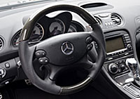 R230 SL Roadster Mercedes Tuning AMG Interior Carbon Leather