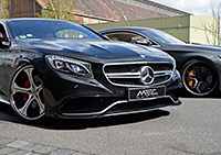 C217 A217 S Coupé S63 S65 Mercedes Tuning AMG Bodykit Felgen Auspuff Spurverbreiterung Carbon