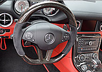SLS C197 Mercedes Tuning AMG Interior Carbon Leather