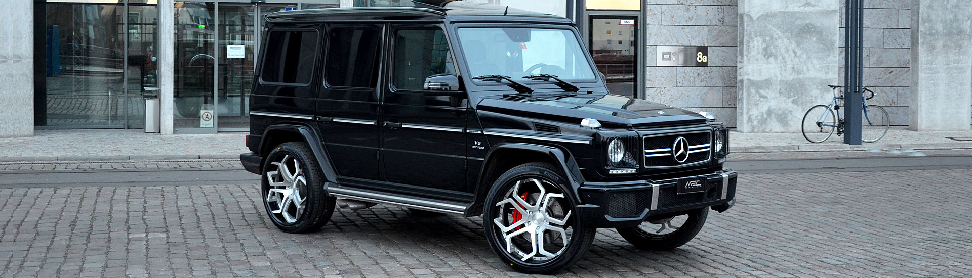 W463 G-Klasse Mercedes Tuning AMG Bodykit Felgen Auspuff Spurverbreiterung Carbon