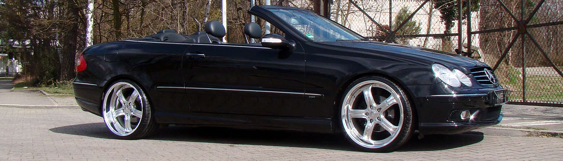W209 A209 CLK Mercedes Tuning AMG Bodykit Wheels Exhaust Spacer Carbon