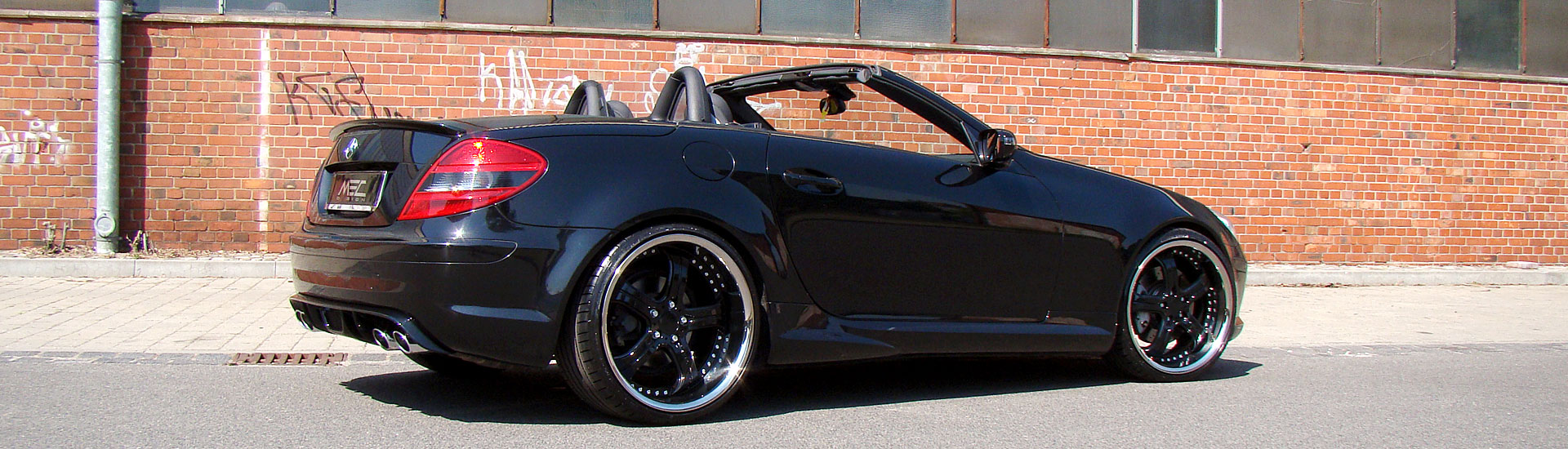 R171 SLK Roadster Mercedes Tuning AMG Bodykit Felgen Auspuff Spurverbreiterung Carbon