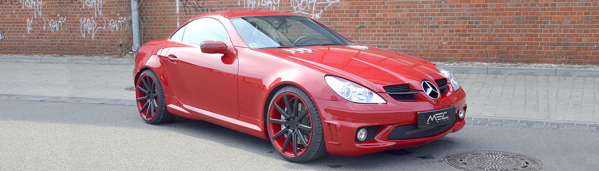 R171 SLK Roadster Mercedes Tuning AMG Bodykit Felgen Auspuff Spurverbreiterung Carbon