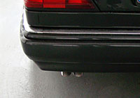 W124 Mercedes Tuning AMG Bodykit Felgen Auspuff Spurverbreiterung Carbon