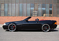 R129 SL Roadster Mercedes Tuning AMG Bodykit Wheels Exhaust Spacer Carbon
