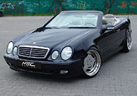 W208 A208 CLK Mercedes Tuning AMG Bodykit Wheels Exhaust Spacer Carbon