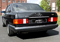 W126 SEL SEC Mercedes Tuning AMG Bodykit Wheels Exhaust Spacer Carbon