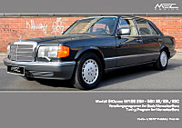 W126 SEL SEC Mercedes Tuning AMG Bodykit Felgen Auspuff Spurverbreiterung Carbon