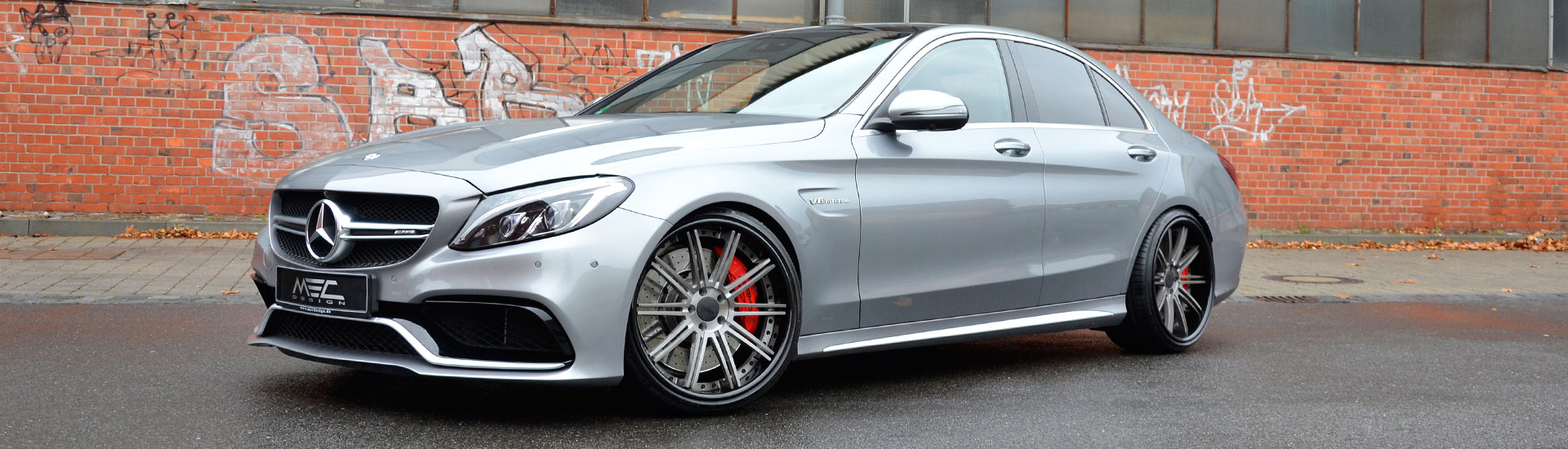 W205 C205 S205 C-Klasse Mercedes Tuning AMG Bodykit Felgen Auspuff Spurverbreiterung Carbon