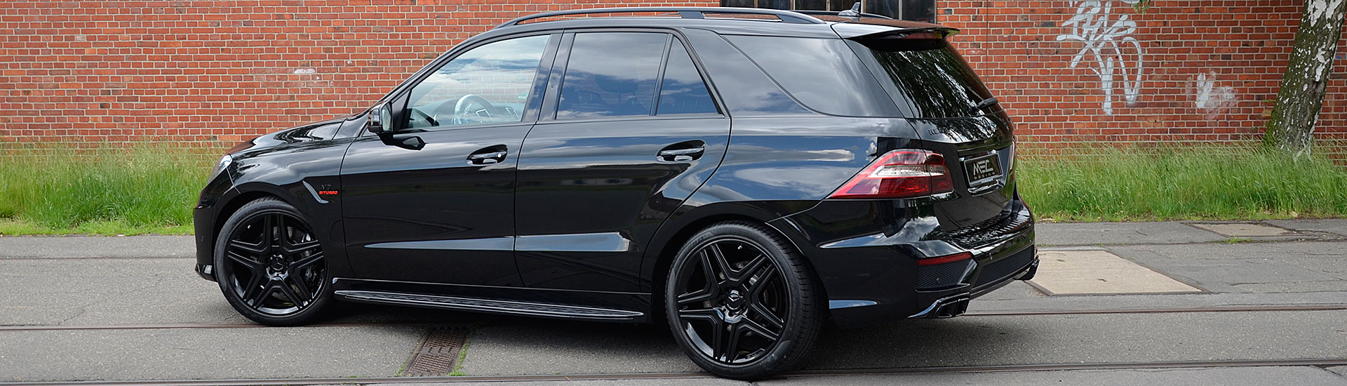 W166 ML GLE Mercedes Tuning AMG Bodykit Felgen Auspuff Spurverbreiterung Carbon